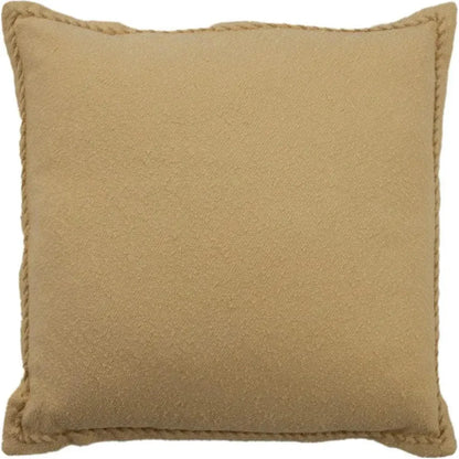 Karry Cotton Throw Pillow With Down Insert - LOOMLAN - LOOMLAN - Throw Pillows