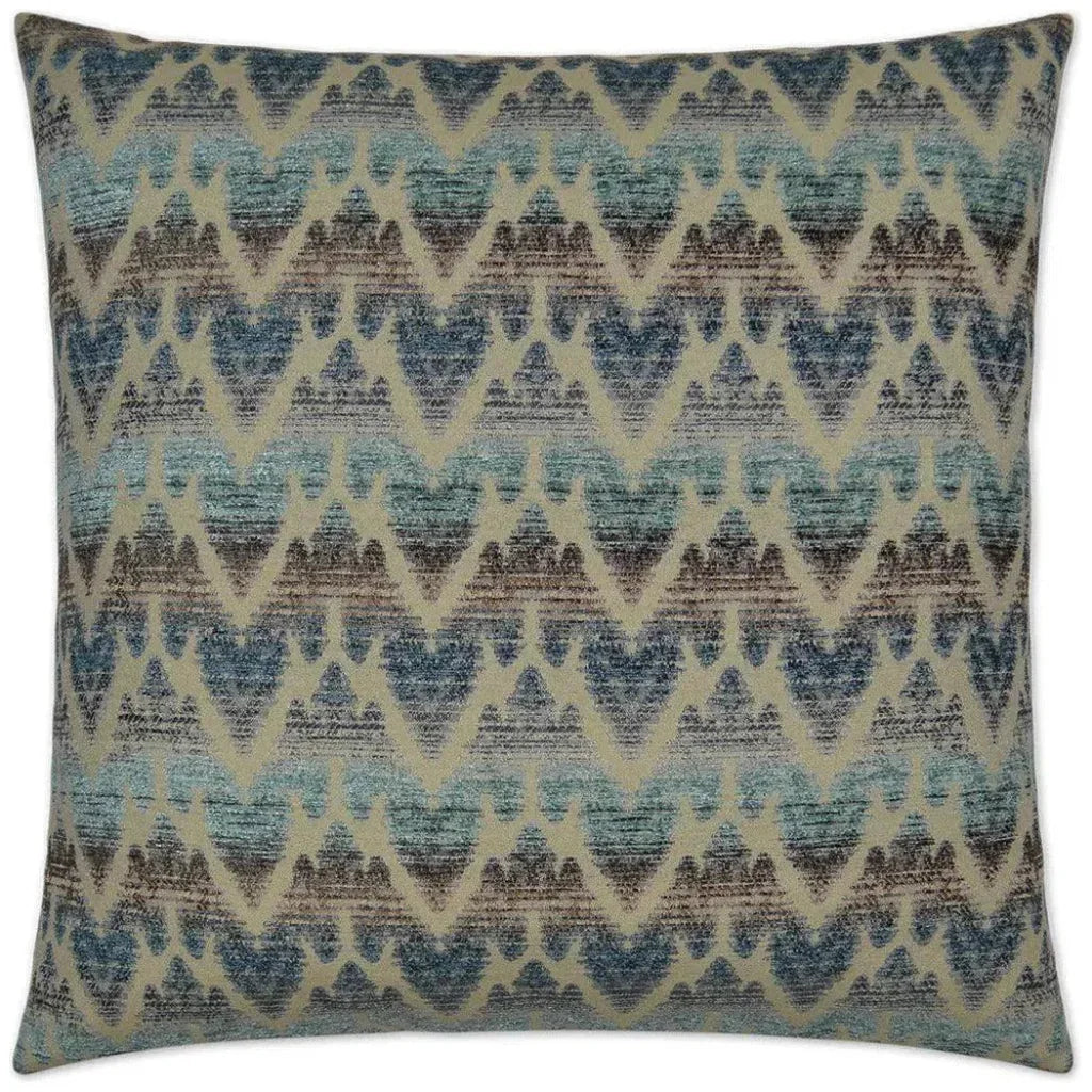 Kearney Blue Throw Pillow With Insert - LOOMLAN - D.V. Kap - Throw Pillows