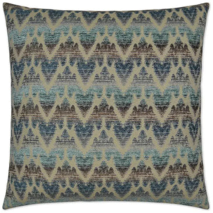 Kearney Blue Throw Pillow With Insert - LOOMLAN - D.V. Kap - Throw Pillows