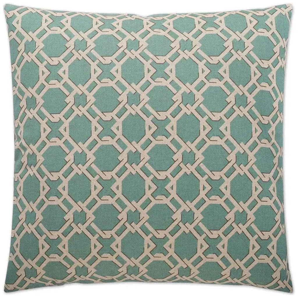 Keenland Blue Throw Pillow With Insert - LOOMLAN - D.V. Kap - Throw Pillows