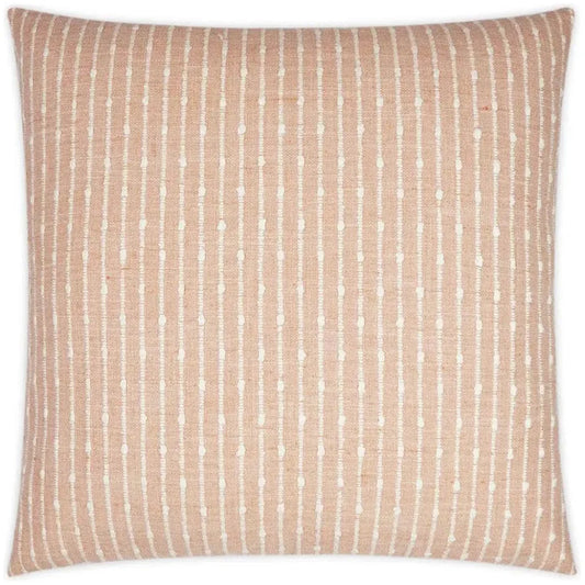 Kemp Blush Stripes Blush Large Throw Pillow Insert - LOOMLAN - D.V. Kap - Throw Pillows