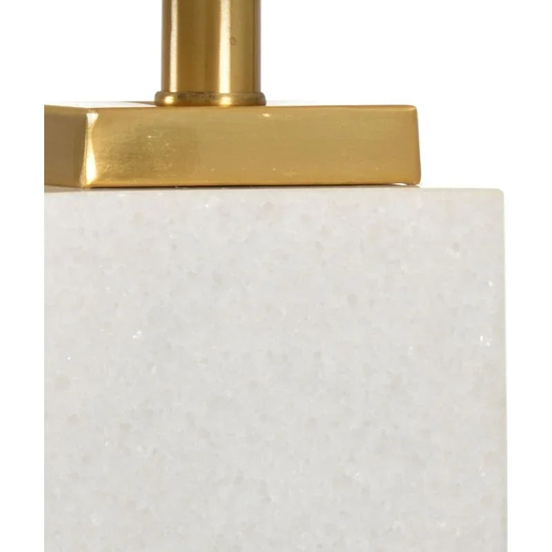 Kennedy Rectangular Modern Marble Table Lamp - LOOMLAN - Chelsea House - Table Lamps