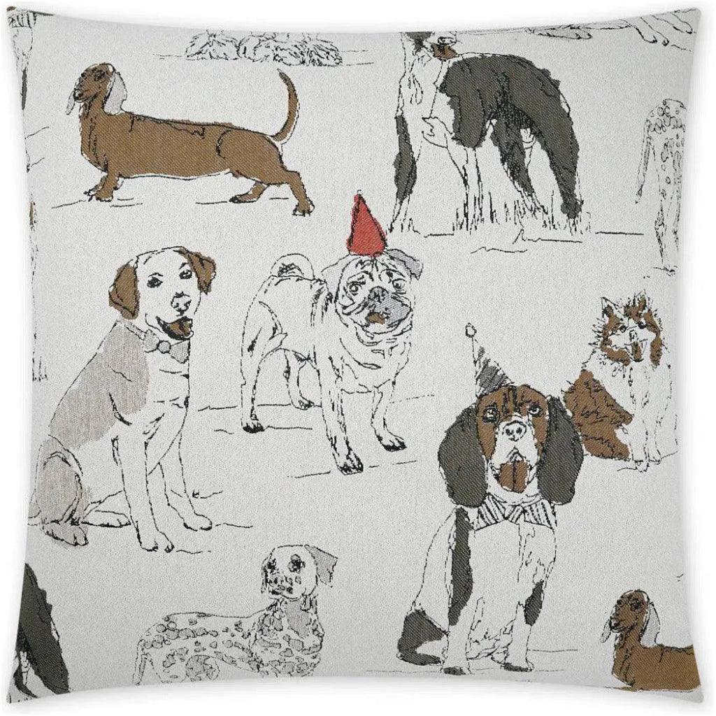 Kennel Club Animal Large Throw Pillow Insert - LOOMLAN - D.V. Kap - Throw Pillows