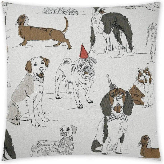 Kennel Club Animal Large Throw Pillow Insert - LOOMLAN - D.V. Kap - Throw Pillows