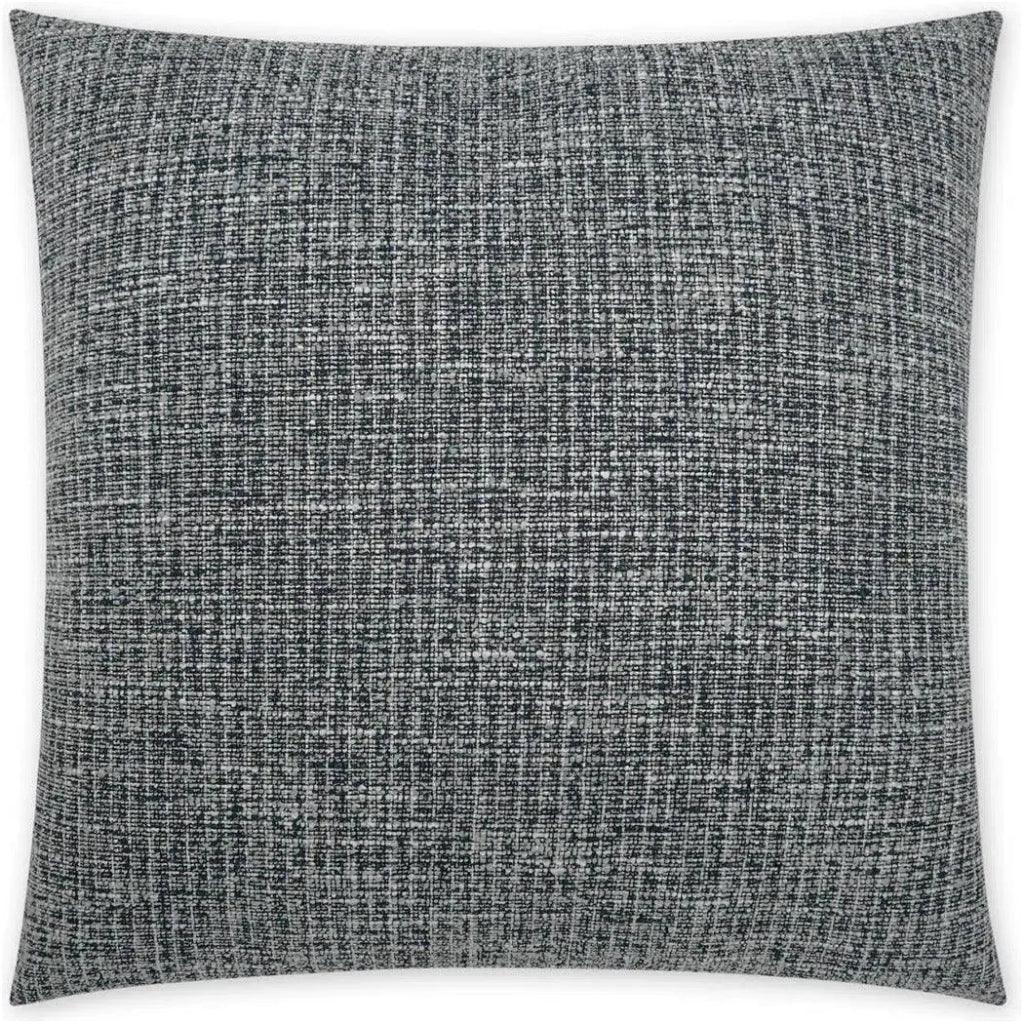 Kensington Black Solid Black Large Throw Pillow - LOOMLAN - D.V. Kap - Throw Pillows