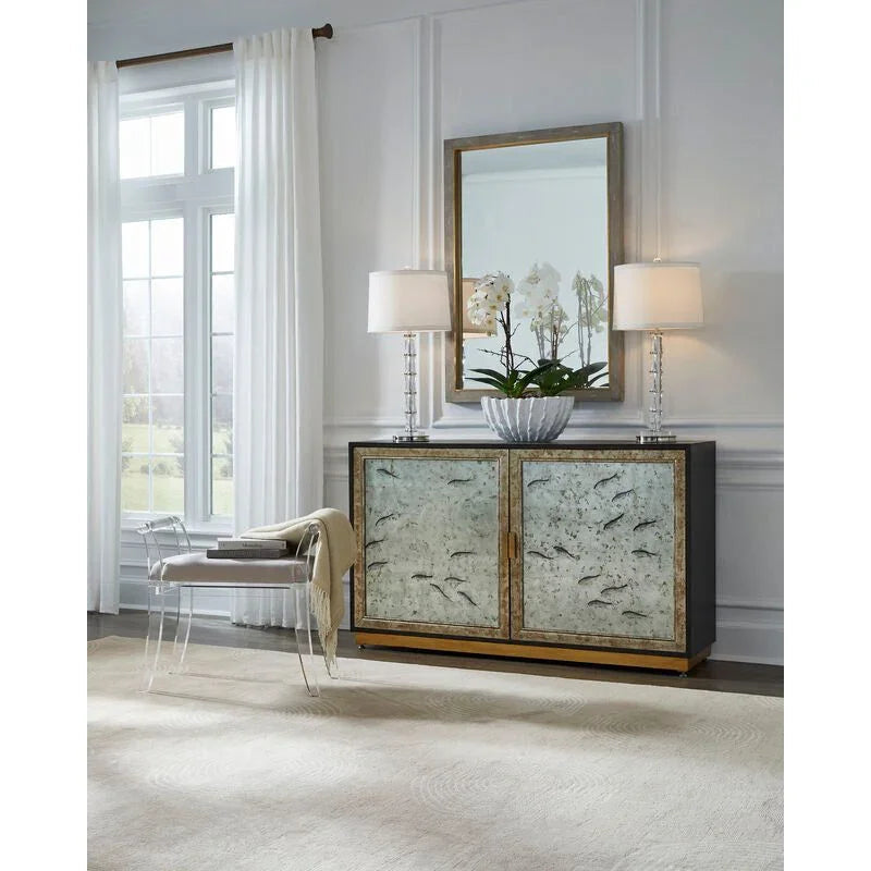 Kensington Wood Framed Wall Mirror - Gray - LOOMLAN - Chelsea House - Wall Mirrors