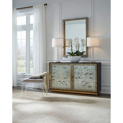 Kensington Wood Framed Wall Mirror - Gray - LOOMLAN - Chelsea House - Wall Mirrors