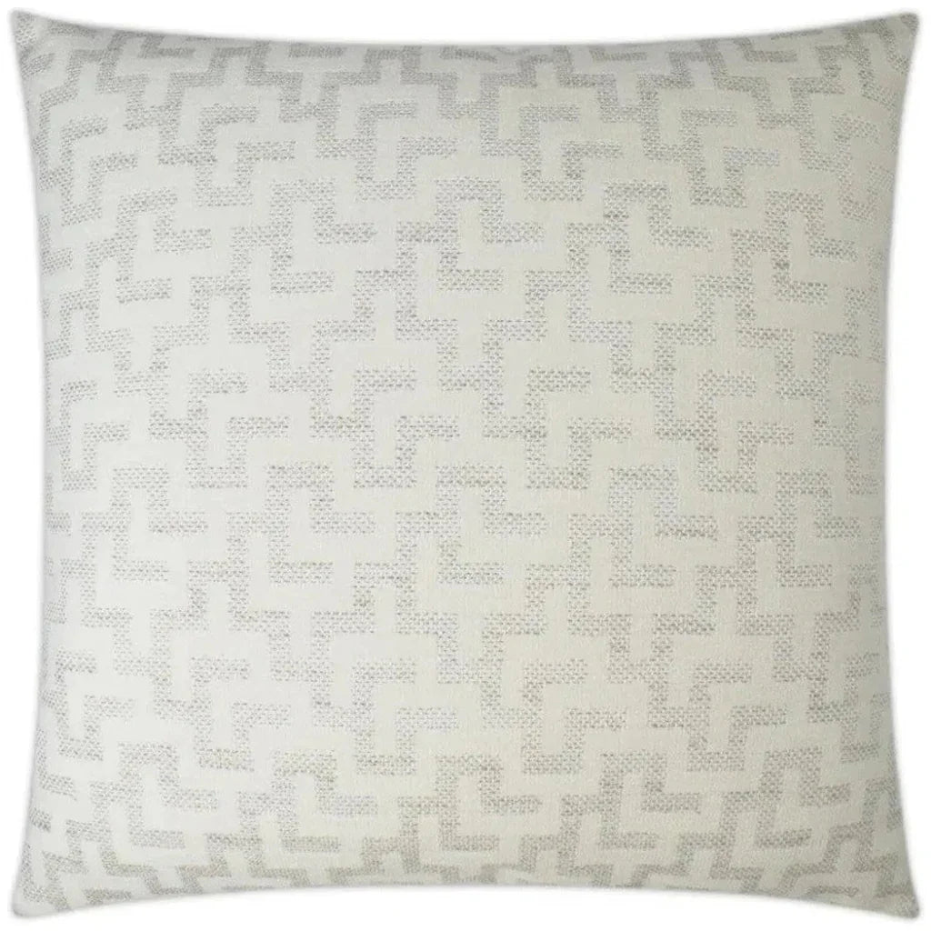 Kentra Bone White Throw Pillow With Insert - LOOMLAN - D.V. Kap - Throw Pillows