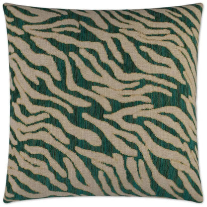 Kenya Emerald Green Throw Pillow With Insert - LOOMLAN - D.V. Kap - Throw Pillows