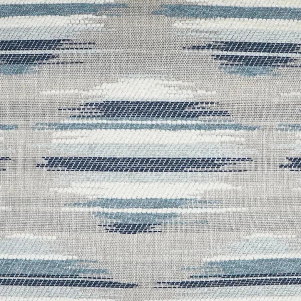 Kenzo Blue Circular Dots Blue Large Throw Pillow Insert - LOOMLAN - D.V. Kap - Throw Pillows