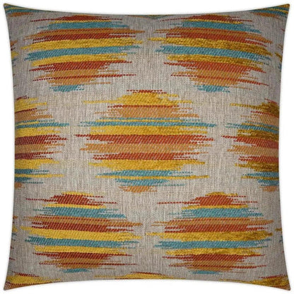 Kenzo Dots Multi Color Orange Large Throw Pillow Insert - LOOMLAN - D.V. Kap - Throw Pillows