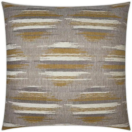 Kenzo Gold Circular Dots Gold Large Throw Pillow Insert - LOOMLAN - D.V. Kap - Throw Pillows