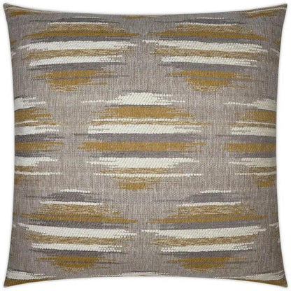 Kenzo Gold Circular Dots Gold Large Throw Pillow Insert - LOOMLAN - D.V. Kap - Throw Pillows