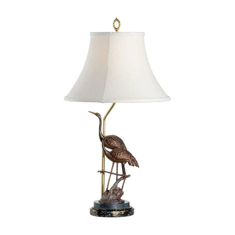 Kiawah Cast Brass Made Table Lamp - LOOMLAN - Wildwood - Table Lamps
