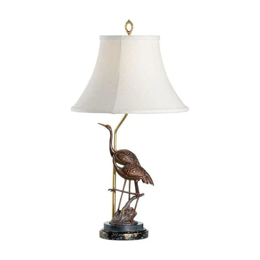 Kiawah Cast Brass Made Table Lamp - LOOMLAN - Wildwood - Table Lamps