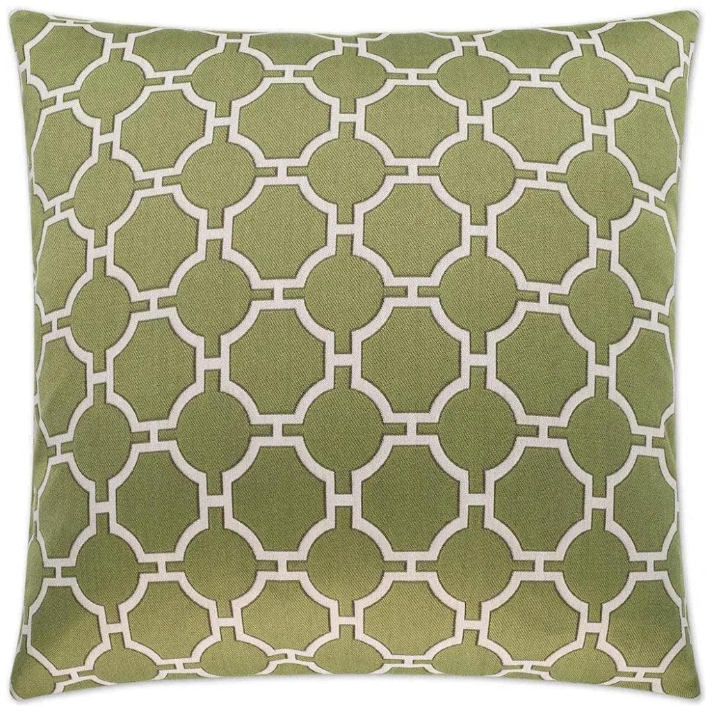 Kinder Green Throw Pillow With Insert - LOOMLAN - D.V. Kap - Throw Pillows