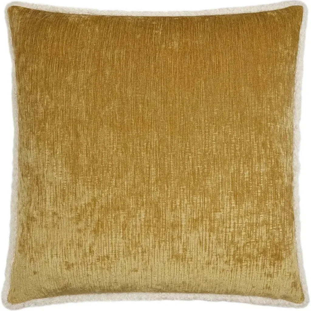 Kinney Gold Solid Gold Large Throw Pillow Insert - LOOMLAN - D.V. Kap - Throw Pillows