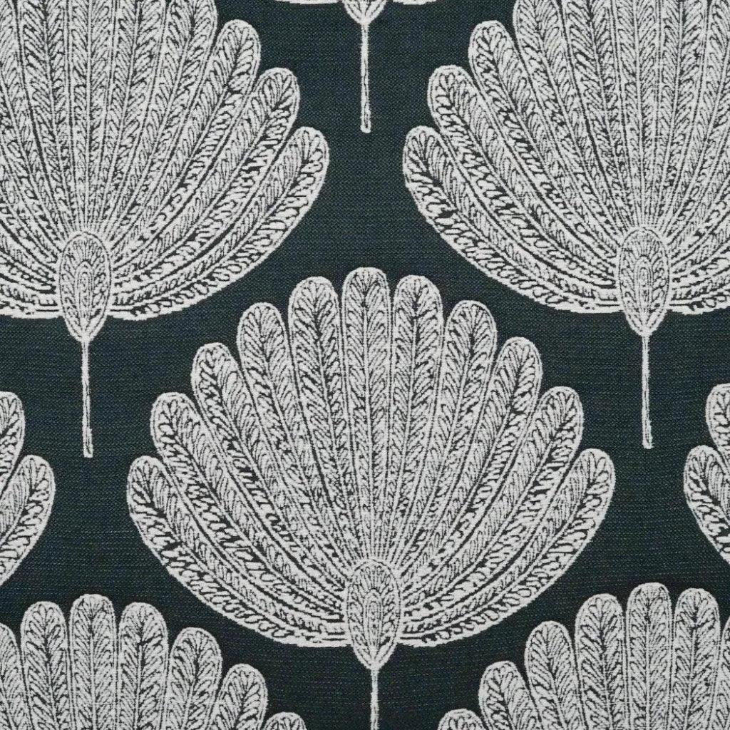 Kita Ebony Floral Black Large Throw Pillow Insert - LOOMLAN - D.V. Kap - Throw Pillows