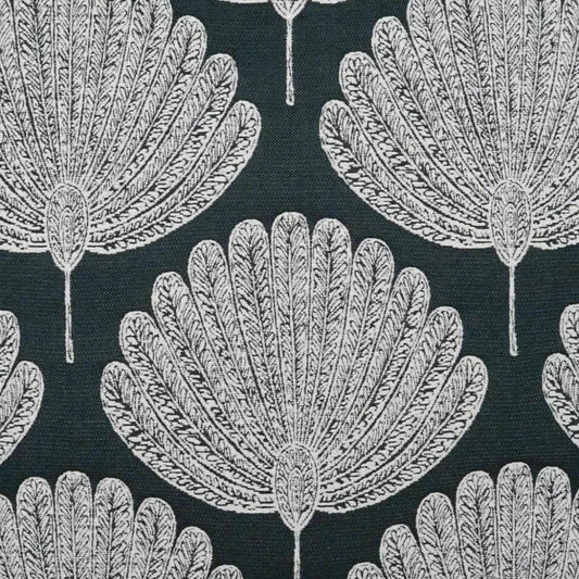 Kita Ebony Floral Black Large Throw Pillow Insert - LOOMLAN - D.V. Kap - Throw Pillows