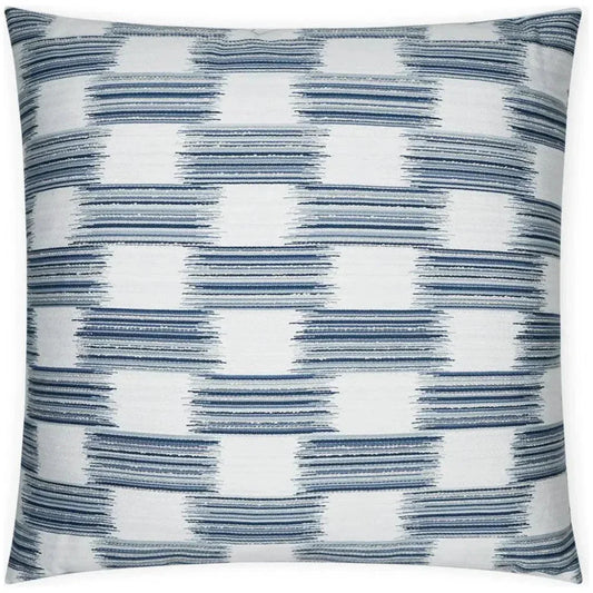 Klassik Blue Navy Slate Blue Large Throw Pillow Insert - LOOMLAN - D.V. Kap - Throw Pillows