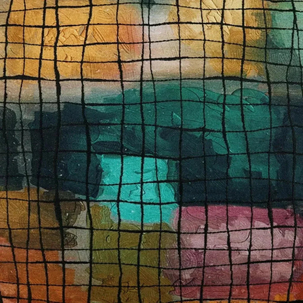 D.V. Kap Klee Multi Color Throw Pillow With Insert