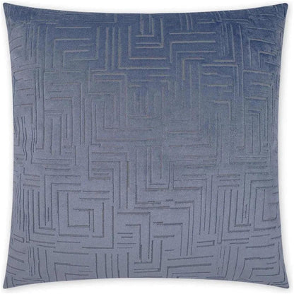 D.V. Kap Klint Blue Throw Pillow With Insert