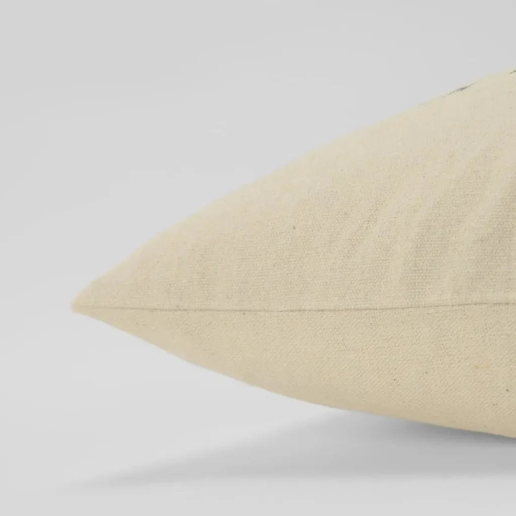 LOOMLAN Knife Edge Sentiment Inked Brown Pillow With Insert