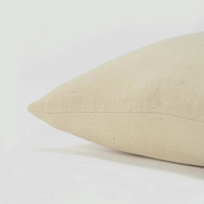 LOOMLAN Knife Edge Sentiment Square Throw Pillow Cover With Insert