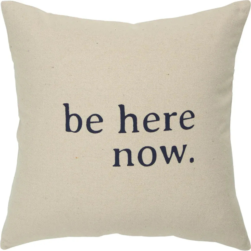 LOOMLAN Knife Edge Sentiment Throw Pillow Cover Insert