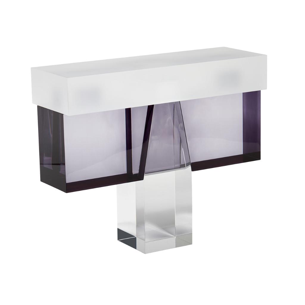 Luho Design House Kumiki Clear Acrylic Tee Sculpture
