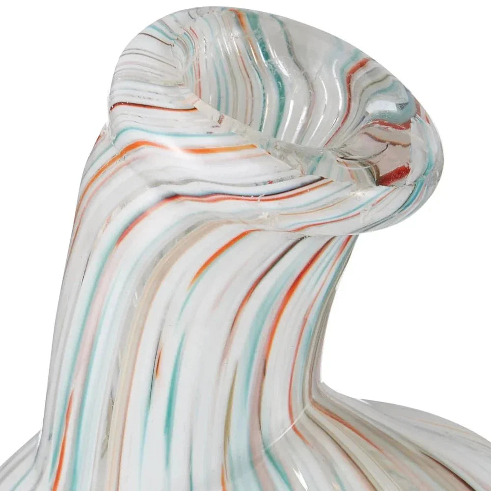 Kumo Modern Artistic Glass Decor Vase 2PC - LOOMLAN - Currey & Co - Vases & Jars