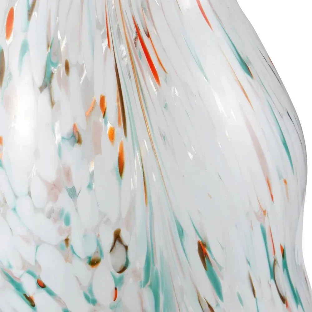 Kumo Modern Artistic Glass Decor Vase 2PC - LOOMLAN - Currey & Co - Vases & Jars