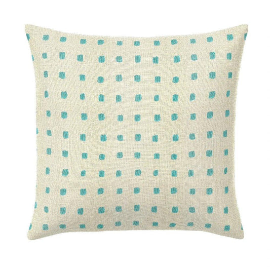 Kuno Lagoon Handmade Outdoor Pillow-Outdoor Pillows-Earnest Collection-20" Square-LOOMLAN
