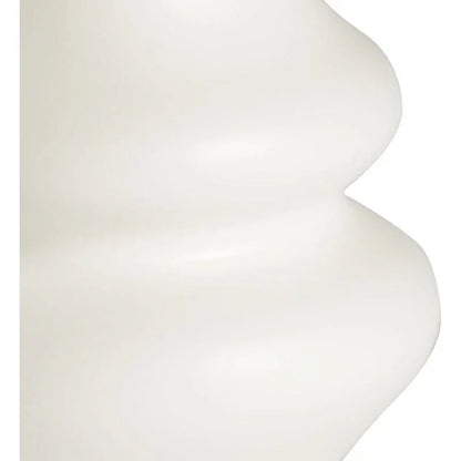 Kyoto Wavy Geometric Shape Ceramic Vase - LOOMLAN - Chelsea House - Vases & Jars