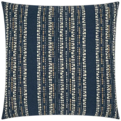 Kyra Navy Global Navy Large Throw Pillow Insert - LOOMLAN - D.V. Kap - Throw Pillows