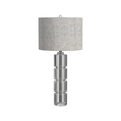 Bassett Mirror Bethany Crystal Grey Table Lamp
