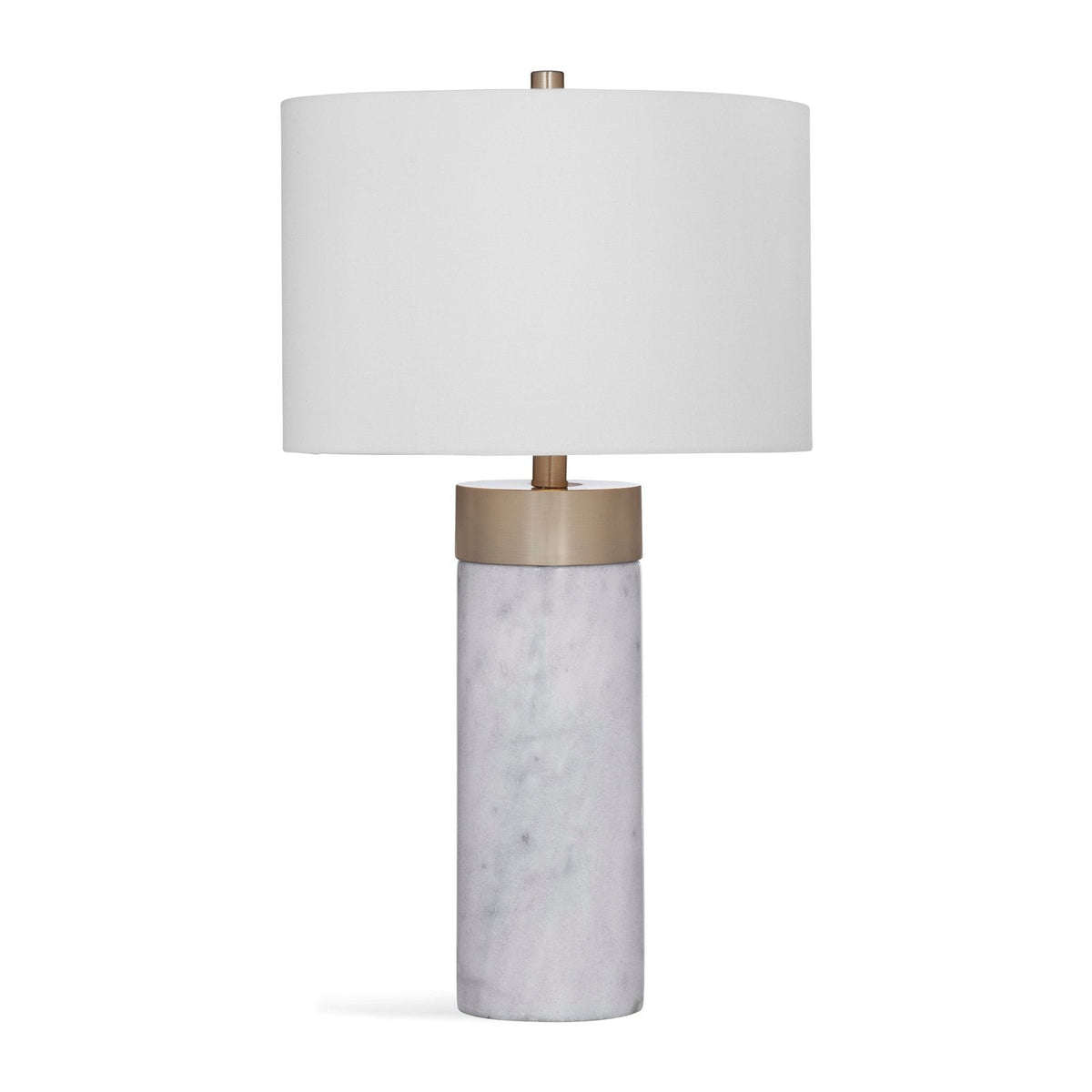 Bassett Mirror Jocelyn Marble White Table Lamp