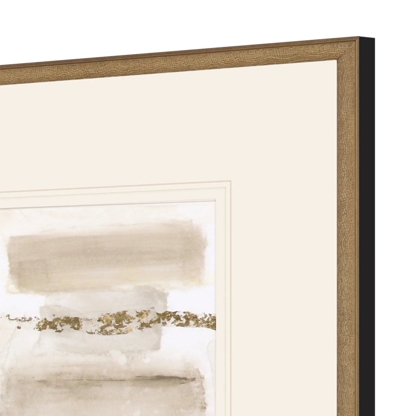 La Torre I Wood Frame Metallic Canvas Art 3PC