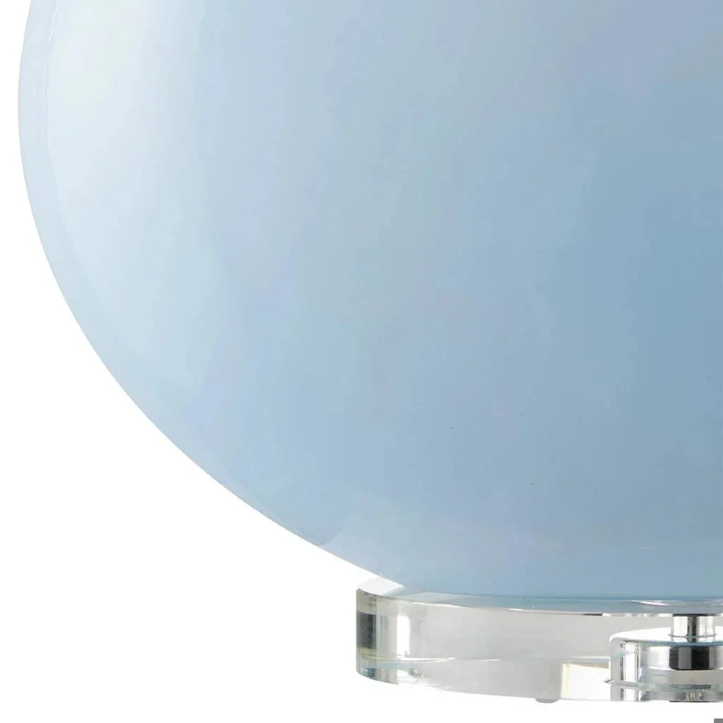Laconia Lozenge - Shaped Glass Table Lamp - LOOMLAN - Currey & Co - Table Lamps