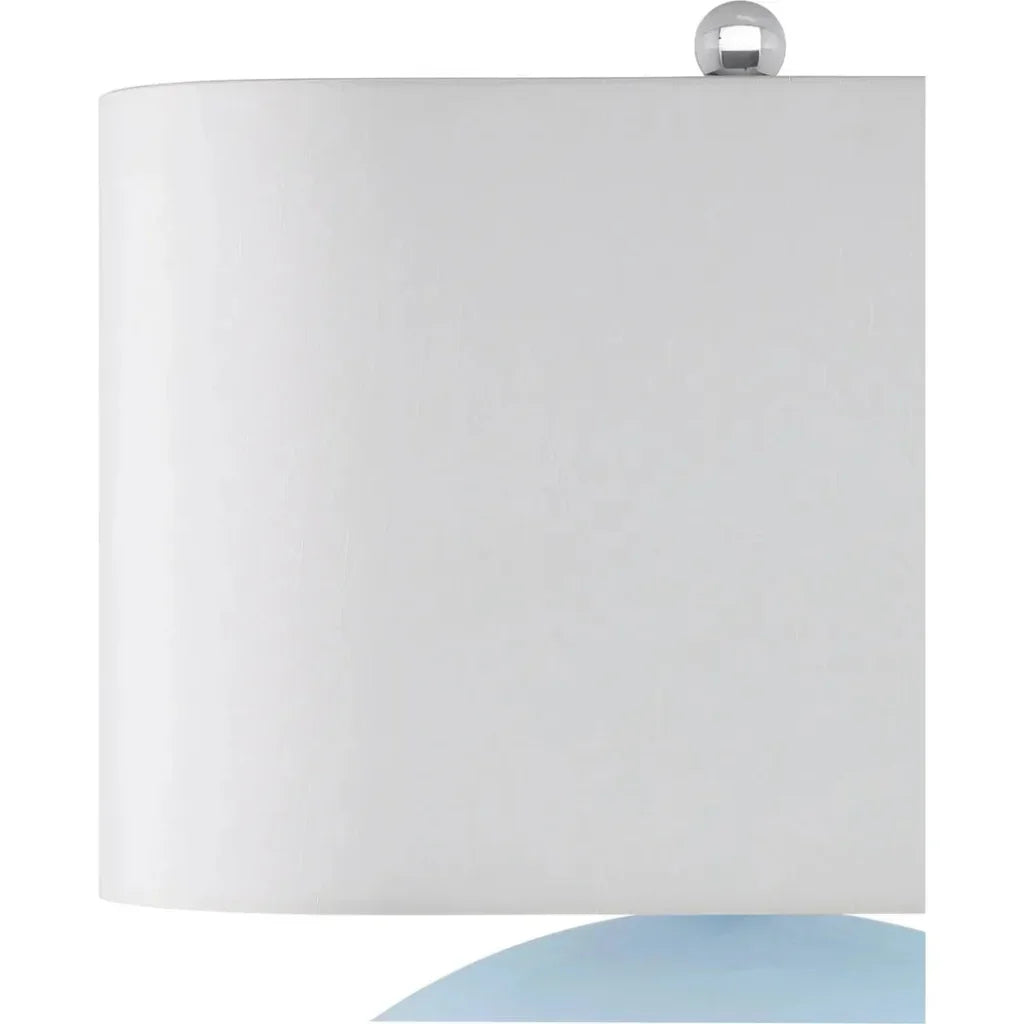 Laconia Lozenge - Shaped Glass Table Lamp - LOOMLAN - Currey & Co - Table Lamps