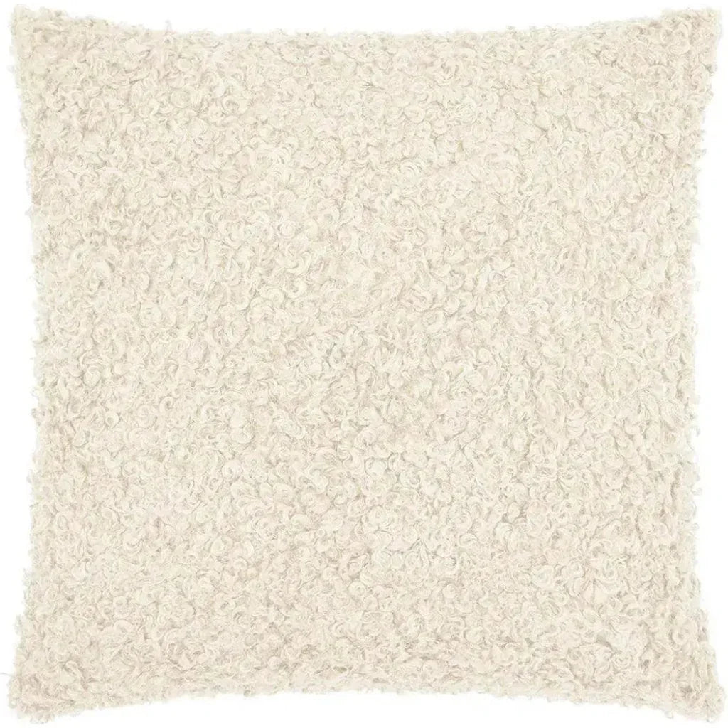 Lambsy Faux Fur Western Chic Large Throw Pillow Insert - LOOMLAN - D.V. Kap - Throw Pillows