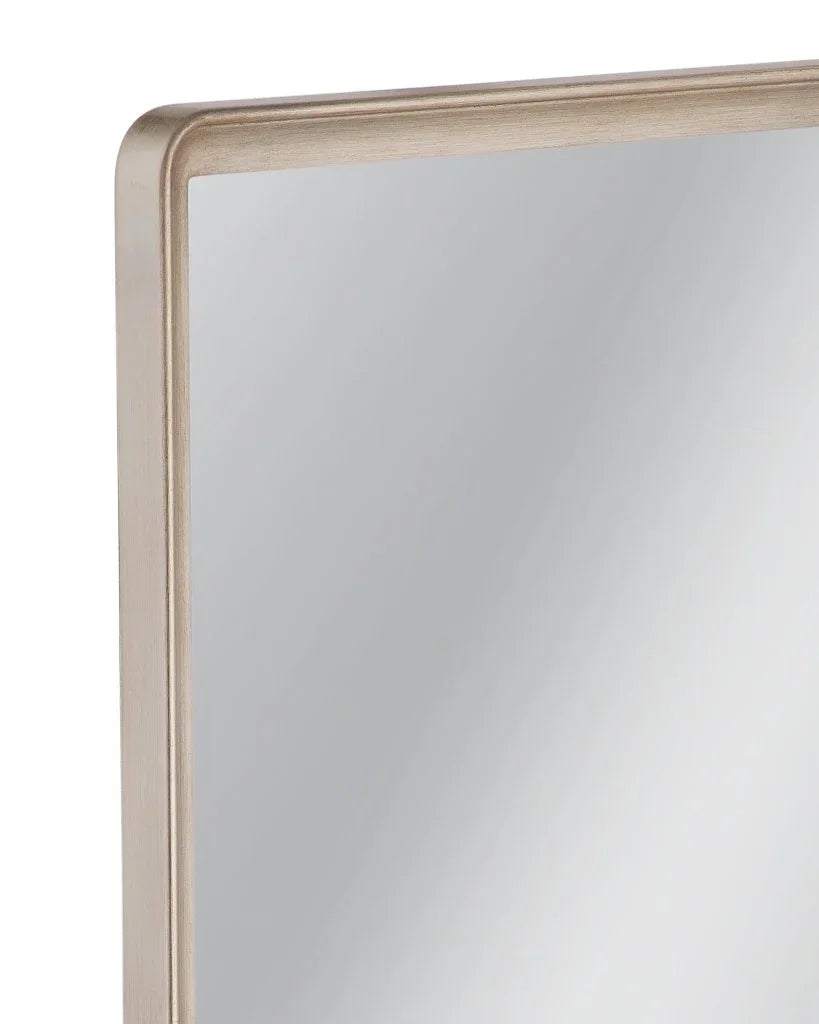 Lancelle Silver Resin Wall Mirror - LOOMLAN - Bassett Mirror - Wall Mirrors