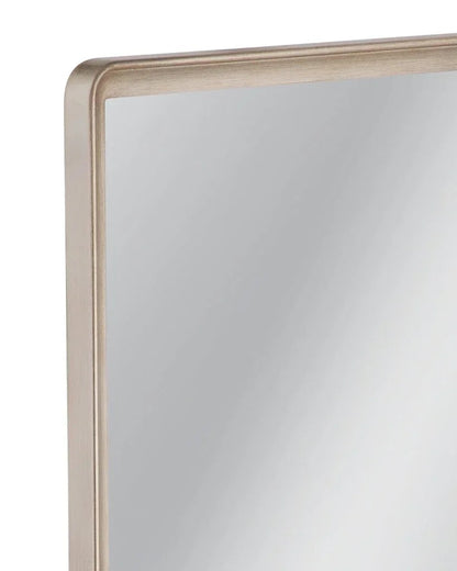 Lancelle Silver Resin Wall Mirror - LOOMLAN - Bassett Mirror - Wall Mirrors