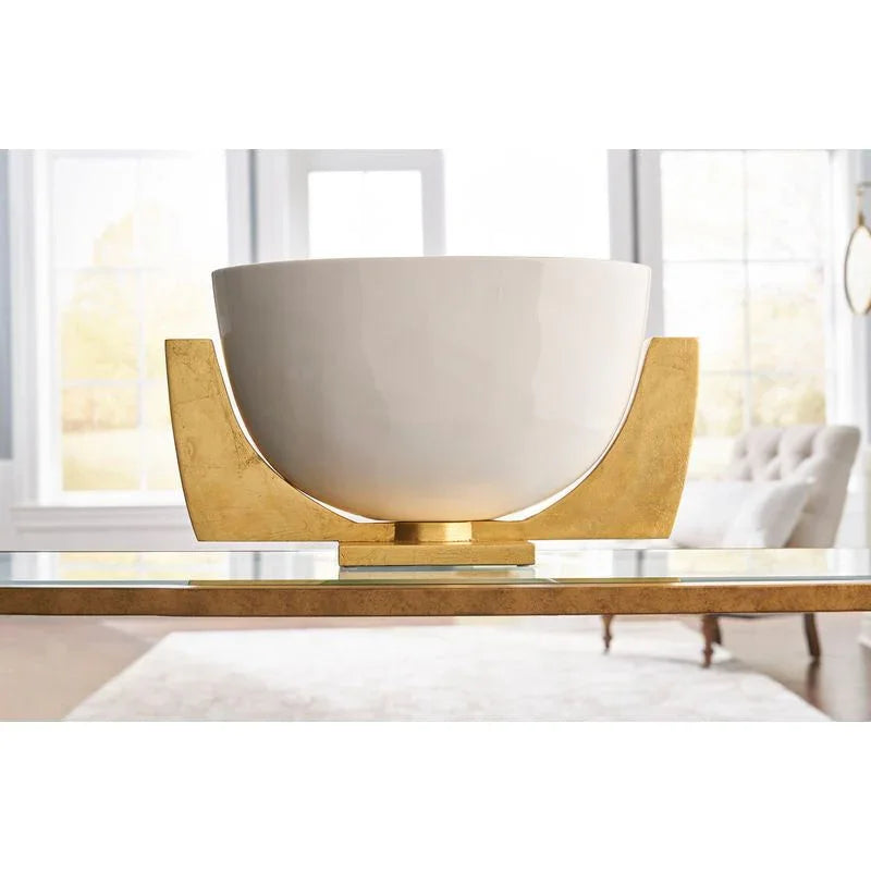 Lander Iron Based Porcelain Bowl - LOOMLAN - Chelsea House - Boxes & Bowls