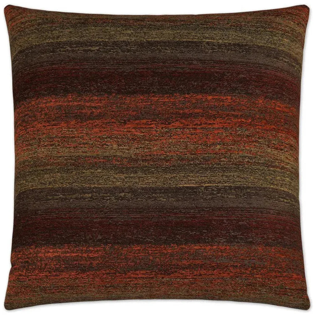 D.V. Kap Landscape Spice Red Throw Pillow With Insert