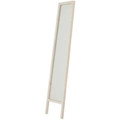 Laney Mirror White Wash Pine-Floor Mirrors-Essentials For Living-LOOMLAN