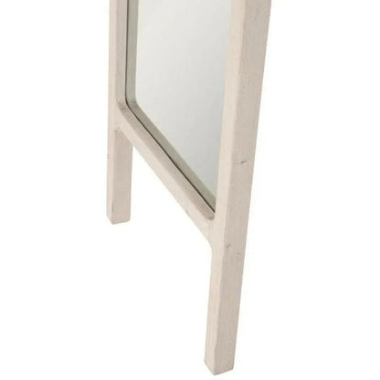 Laney Mirror White Wash Pine-Floor Mirrors-Essentials For Living-LOOMLAN