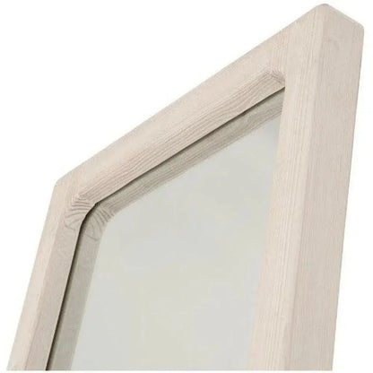 Laney Mirror White Wash Pine-Floor Mirrors-Essentials For Living-LOOMLAN