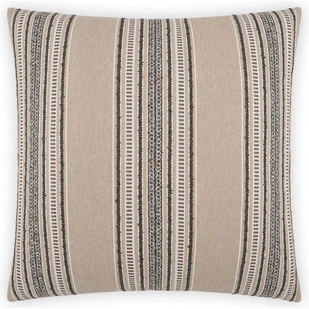 Larsen Berber Brown Throw Pillow With Insert - LOOMLAN - D.V. Kap - Throw Pillows