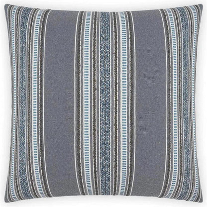 Larsen Indigo Blue Throw Pillow With Insert - LOOMLAN - D.V. Kap - Throw Pillows